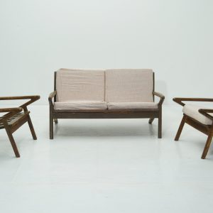 Wooden 4 Seater Sofa