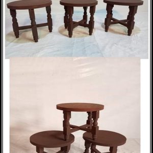 Wood Side Table