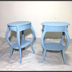 Wood Side Table