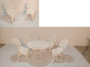 Iron Table and chair#2